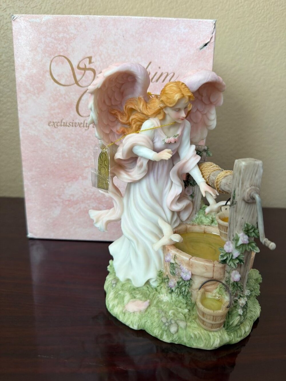 1998 Seraphim Classics Alexandra Endless Dreams Angel Figurine #78190 w/Box